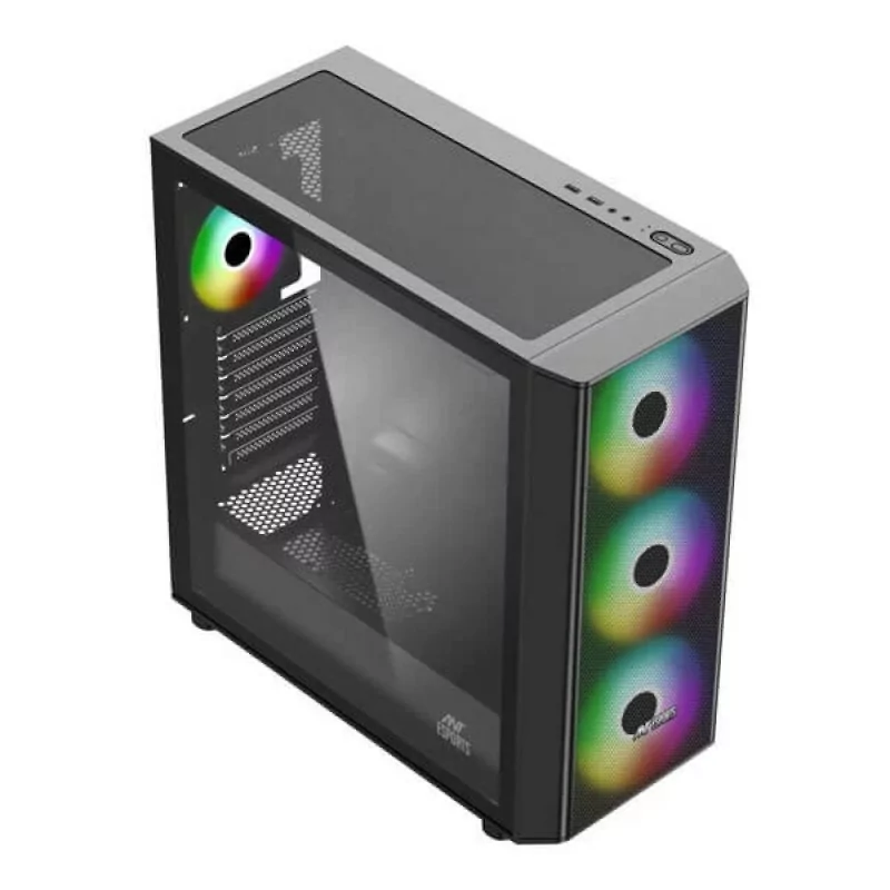 Ant Esports 411 Air ARGB Gaming Cabinet Black Ant Esports 411 Air ARGB Gaming Cabinet Black
